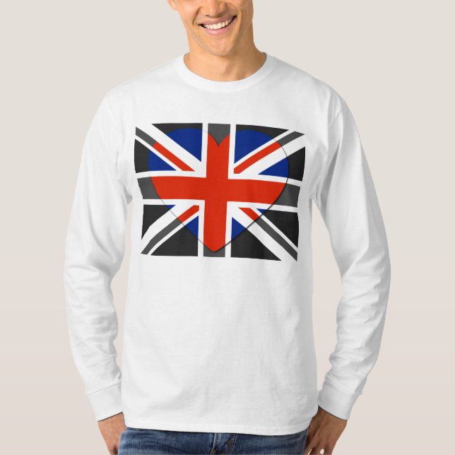 Eu amo o Reino Unido - T-shirts venenosas (Frente)