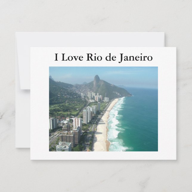 Eu amo o Rio de Janeiro (Frente)