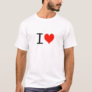 Eu amo… o t-shirt