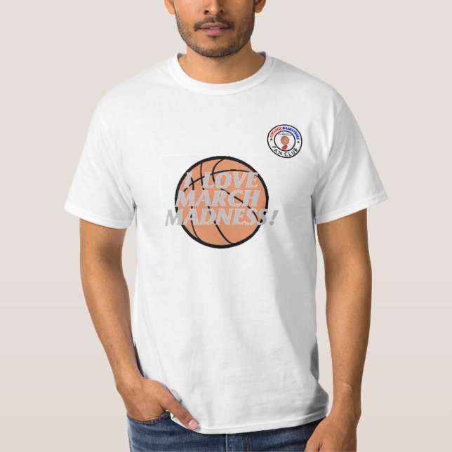 EU AMO O T-SHIRT 118 DO BASQUETEBOL DA FACULDADE (Frente)