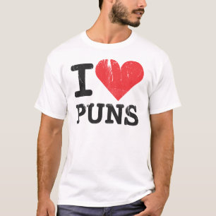 Eu amo o t-shirt básico das chalaças