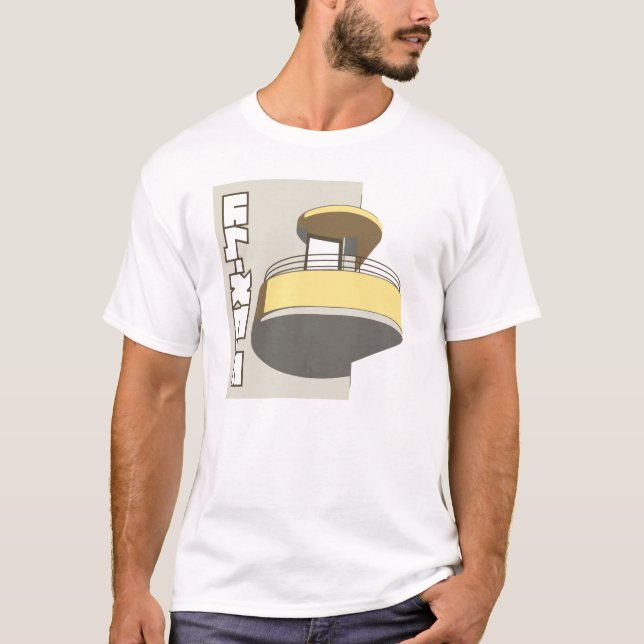 Eu amo o t-shirt da cidade branca" | de Tel Aviv " (Frente)
