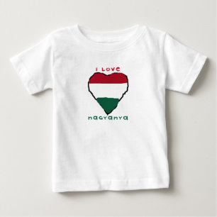 Eu amo o t-shirt da criança de Nagyanya
