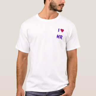 Eu amo o t-shirt da hora