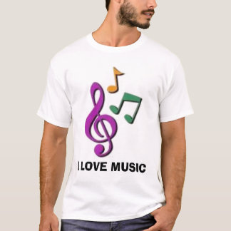 Eu amo o t-shirt da música