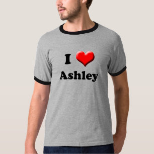 Eu amo o t-shirt de Ashley
