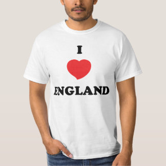 EU AMO o t-shirt de Inglaterra