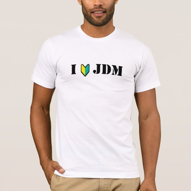 Eu amo o t-shirt de JDM (Frente)