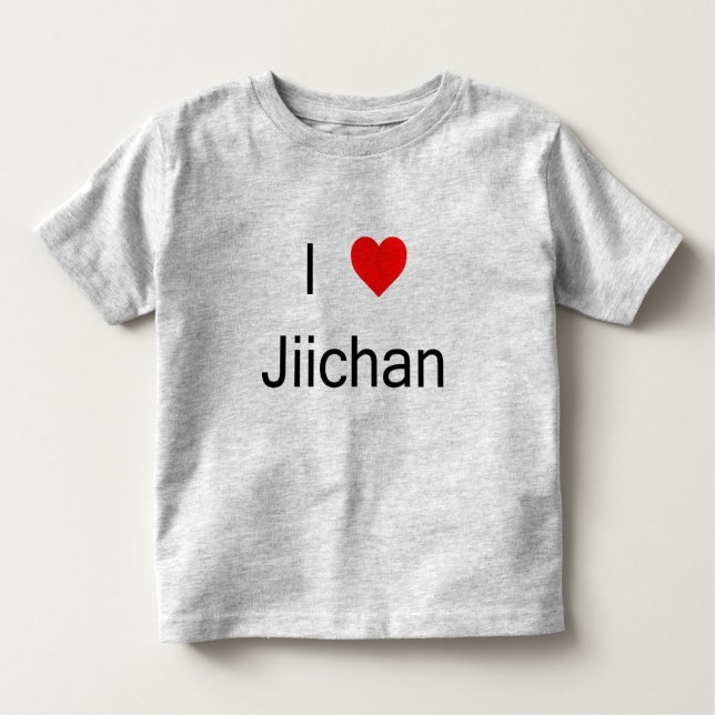 Eu amo o t-shirt de Jiichan (Frente)
