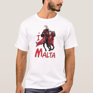 EU AMO o t-shirt de MALTA