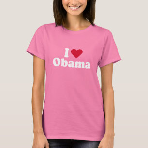 Eu amo o t-shirt de Obama