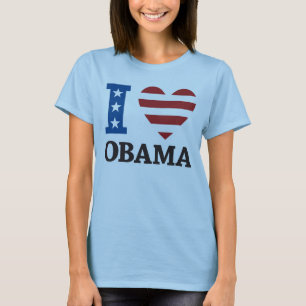 Eu amo o t-shirt de Obama