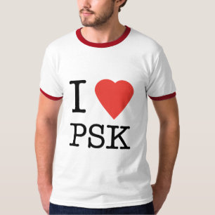 Eu amo o t-shirt de PSK