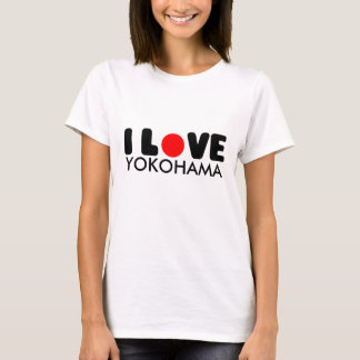 Eu amo o t-shirt de Yokohama |