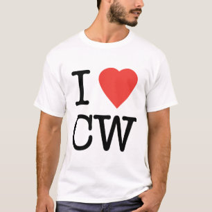 Eu amo o t-shirt do CW
