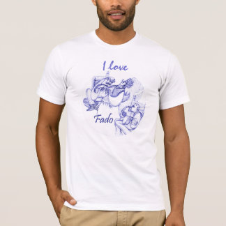 Eu amo o t-shirt do Fado