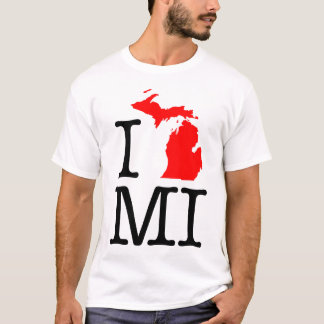 Eu amo o t-shirt do MI Michigan