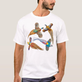 Eu amo o t-shirt dos faisão