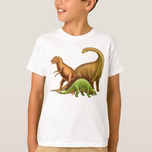 Eu amo o t-shirt dos miúdos dos dinossauros