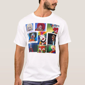 Eu amo o t-shirt dos palhaços