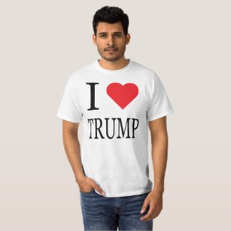 EU AMO O T-SHIRT IMPRESSIONANTE DO TRUNFO