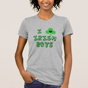 eu amo o t-shirt irlandês dos meninos