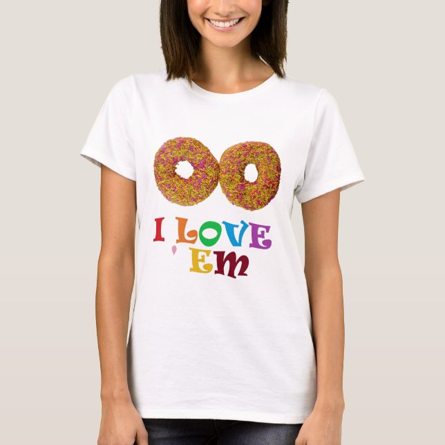 Eu amo-os! Camiseta (Frente)