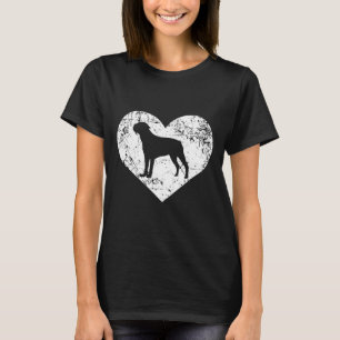 Eu Amo Rottweiler Camiseta de cão Engraçada Propri