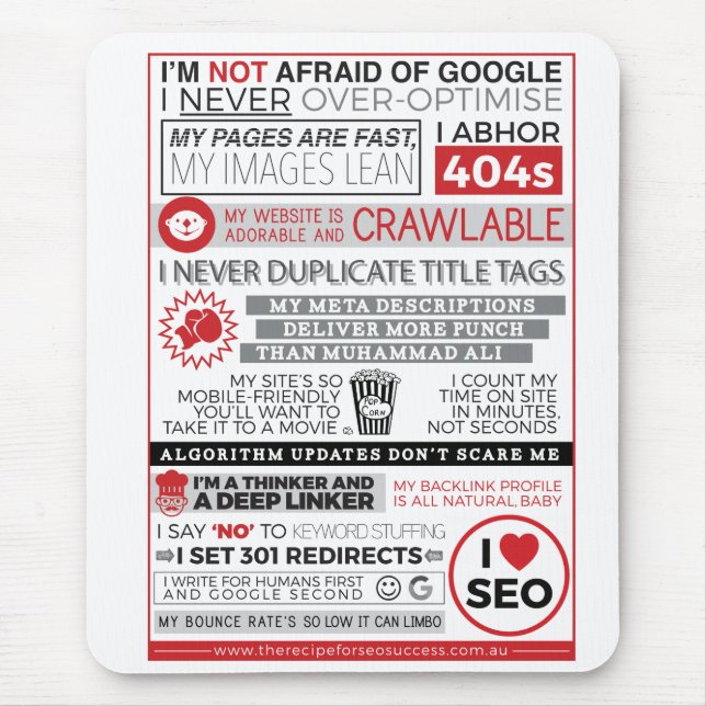 EU AMO SEO MOUSEPAD (Frente)