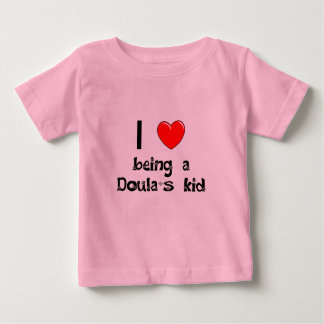 Eu amo ser t-shirt do miúdo de um Doula