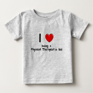 Eu amo ser t-shirt do miúdo de um fisioterapeuta