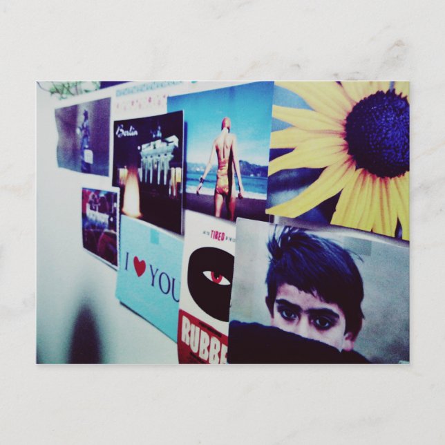 Eu Amo Snailmail - Cartões Postais (Frente)