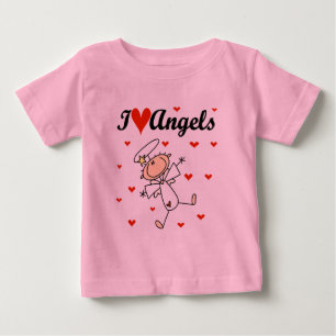 Eu amo t-shirt e presentes dos anjos