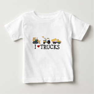 Eu amo t-shirt e presentes dos caminhões