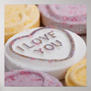 "Eu Amo-Te" poster De Encerramento Do Candy