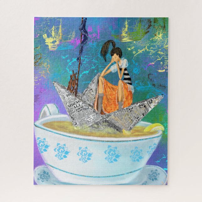 Eu Amo Tea Quebra-cabeça (Vertical)