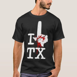 Eu Amo TEXAS CHAINSAW Camisa Essencial