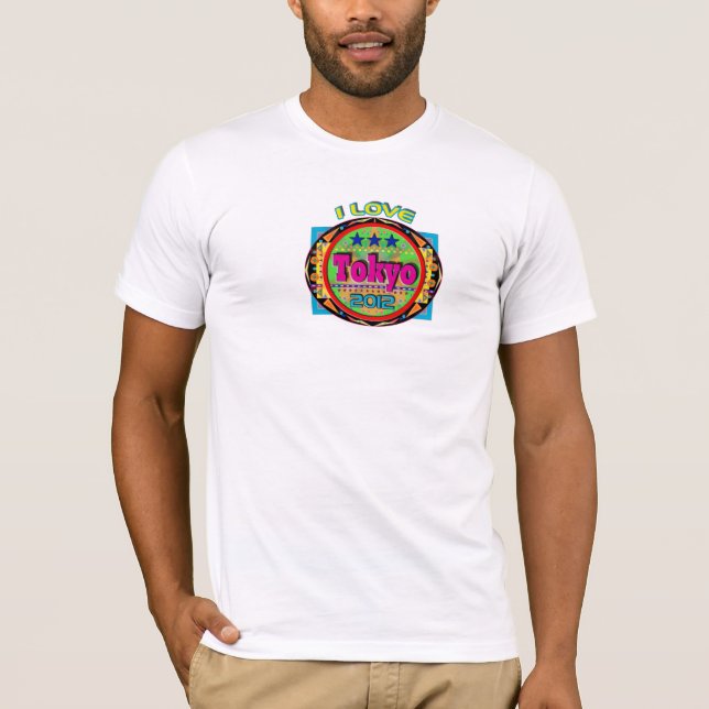 EU AMO Tokyo Emblem (centro) #1 T-Shirt 2012 (Frente)