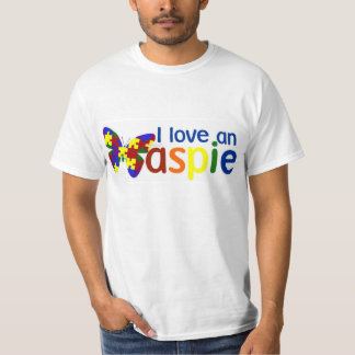 Eu amo um t-shirt de Aspie