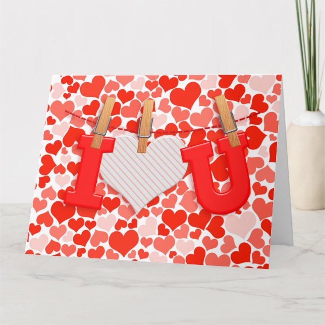 EU AMO VOCÊ CARTÃO (Frente)