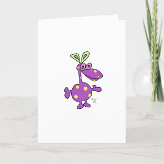 Eu amo você cumprimentando o cartão