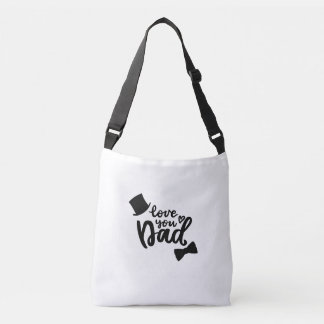 Eu Amo Você Papai Bolsa tote bodycross Dia dos Pai