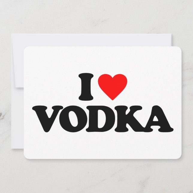 EU AMO VODKA (Frente)