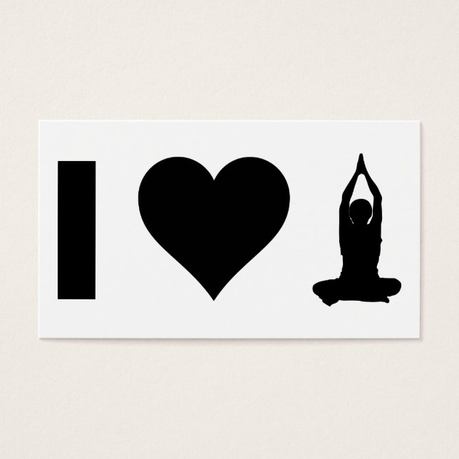 Eu Amo Yoga (Frente)