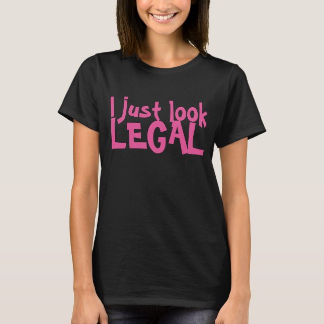 EU APENAS PAREÇO T-SHIRT LEGAL (Frente)