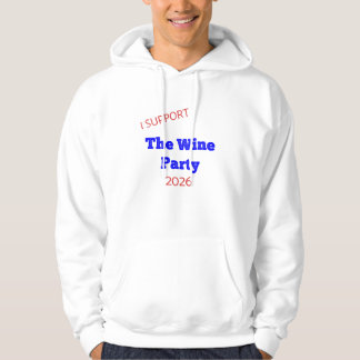 Eu Apoio a Festa do Vinho 2026 Camisa Divertida de