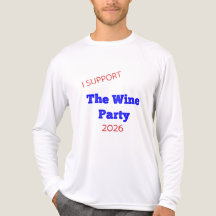 Eu Apoio a Festa do Vinho 2026 Camisa Divertida de