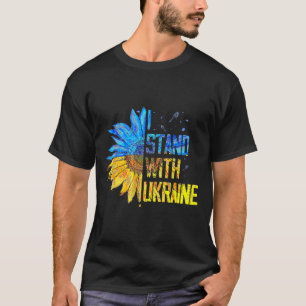 Eu Apoio Camisas Da Ucrânia 2025 Bandeira Ucranian