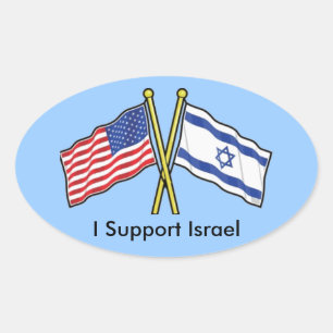 Eu apoio etiquetas de Israel