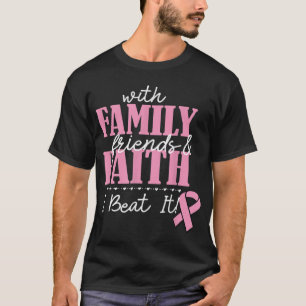 Eu batido Cancer Pacientes Camisa para Mulheres650